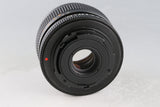 Contax Carl Zeiss Distagon T* 35mm F/2.8 AEJ Lens for CY Mount #64685A2