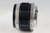 Olympus Pen-FT + G. Zuiko Auto-S 40mm F/1.4 Lens #64761D4