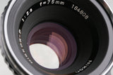 Nikon Nikkor-P 75mm F/2.8 Lens for Bronica S S2 EC #64763E5