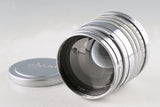 Leica Leitz Xenon 50mm F/1.5 Lens for Leica L39 #64766T