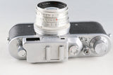 Zorki-3M + Jupiter-8M 50mm F2 Lens + Viewfinder #64770D3