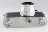 Zorki-3M + Jupiter-8M 50mm F2 Lens + Viewfinder #64770D3