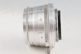 Zorki-3M + Jupiter-8M 50mm F2 Lens + Viewfinder #64770D3