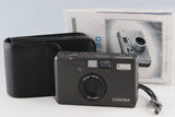 Contax T3D Titan Black Double Teeth 35mm Point & Shoot Film Camera #64794D5