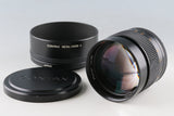 Contax Carl Zeiss Planar T* 85mm F/1.4 AEG Lens for C/Y Mount #65239A2