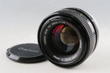 Canon FD 55mm F/1.2 S.S.C. Lens #65268F4