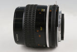 Nikon Micro-Nikkor 55mm F/2.8 Ais Lens #65277A5