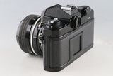 Nikon FM2 + Nikkor 50mm F/1.4 Ai Convert Lens #65347D4
