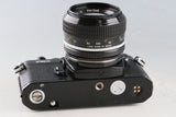 Nikon FM2 + Nikkor 50mm F/1.4 Ai Convert Lens #65347D4