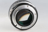 Nikon FM2 + Nikkor 50mm F/1.4 Ai Convert Lens #65347D4