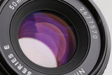 Nikon FM2 + Series E 50mm F/1.8 Lens #65349D4