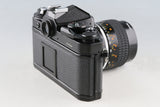 Nikon FE + Micro-Nikkor 55mm F/2.8 Ais Lens #65360D4