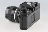 Nikon FE + Micro-Nikkor 55mm F/2.8 Ais Lens #65360D4