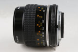Nikon FE + Micro-Nikkor 55mm F/2.8 Ais Lens #65360D4