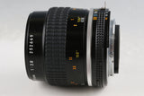 Nikon FE + Micro-Nikkor 55mm F/2.8 Ais Lens #65360D4