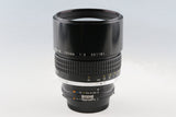 Nikon Nikkor 135mm F/2 Ais Lens #65362A6