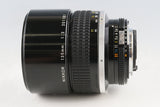 Nikon Nikkor 135mm F/2 Ais Lens #65362A6