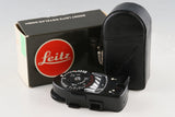 Leica Meter MR Black Chrome With Box #65372L1