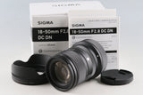 Sigma C 18-50mm F/2.8 DC DN Lens for Canon RF With Box #65384L7