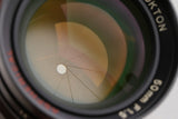 Voigtlander Nokton 50mm F/1.5 ASPH. Lens for Leica L39 + M Adapter #65452 E5