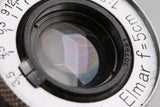 Leica Leitz Elmar 50mm F/3.5 Lens for Leica L39 #65779T
