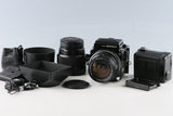 Zenza Bronica ETR S + Zenzanon MC 40mm F/4 + 105mm F/3.5 Lens #65781M2