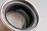 Contax Carl Zeiss Sonnar T* 90mm F/2.8 Lens for G1/G2 #65789A1