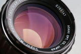 Asahi Pentax SMC Takumar 6x7 105mm F/2.4 Lens #65795C5