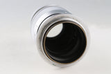 Leica Leitz Elmar 90mm F/4 Lens for Leica L39 #65801T