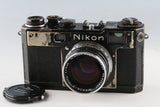 Nikon S2 Black Paint + Nikkor-S 50mm F/1.4 Lens #65867D2