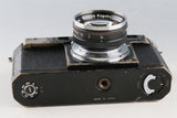 Nikon S2 Black Paint + Nikkor-S 50mm F/1.4 Lens #65867D2