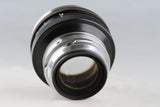 Nikon S2 Black Paint + Nikkor-S 50mm F/1.4 Lens #65867D2