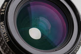 Nikon Nikkkor 28mm F/2.8 Ai Lens #66003 A3