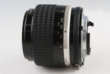 Nikon Nikkor 35mm F/1.4 Ais Lens #66014 A4