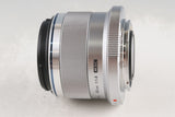 Olympus M.Zuiko Digital 45mm F/1.8 Lens for M4/3 With Box #66202L7