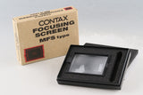 Contax Focusing Screen MFS-3 With Box #66361L7