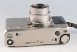 Contax T VS 35mm Point & Shoot Film Camera #66362 D5