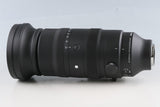 Sigma S 60-600mm F/4.5-6.3 DG DN Lens for E-Mount #66378 L