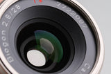 Contax Carl Zeiss Biogon T* 28mm F/2.8 Lens for G1/G2 #66396 A1