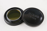Nikon Nippn Kogaku 42mm Yellow Filter #66427 F2