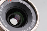 Contax Carl Zeiss Biogon T* 28mm F/2.8 Lens for G1/G2 #66433 A1
